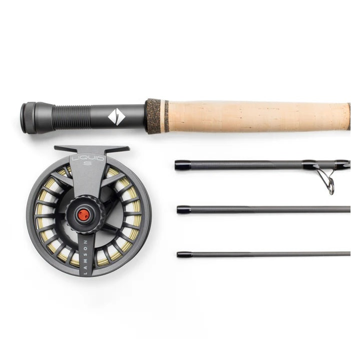 Liquid Fly Rod Combo 9' 5WT 4-Pcs