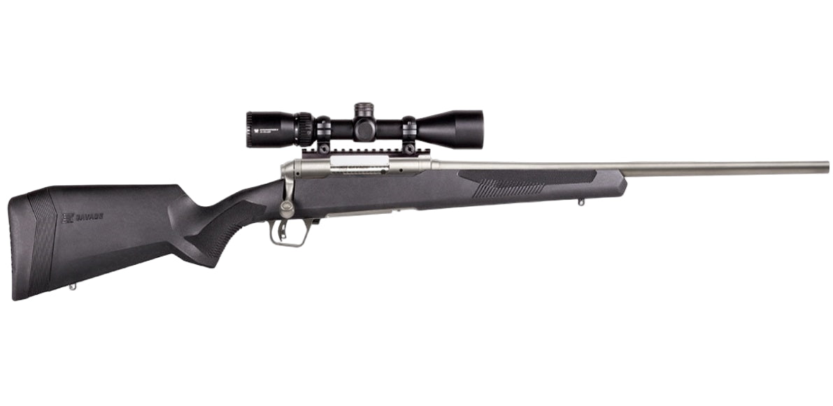 110 Apex Storm XP,7mm PRC, Stainless 22"BBL w/Scope