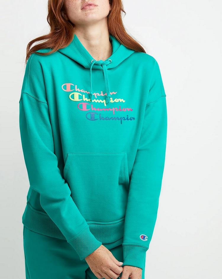 Champion Relaxed Powerblend Hoodie - Womens