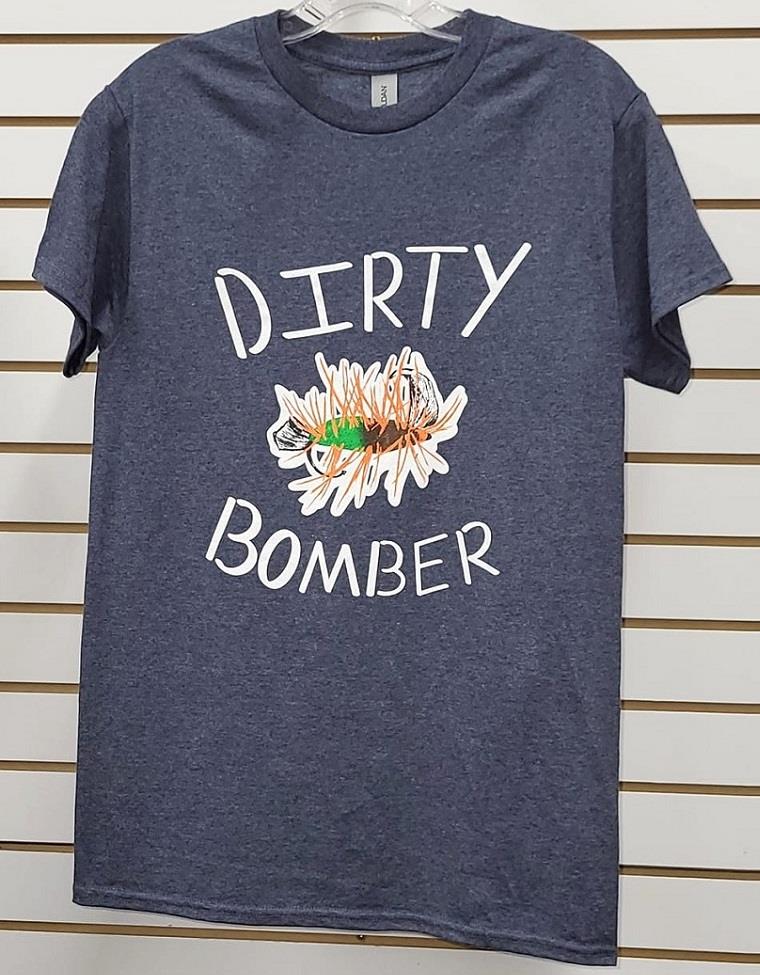 Mens Short Sleeve Dirty Bomber Tee