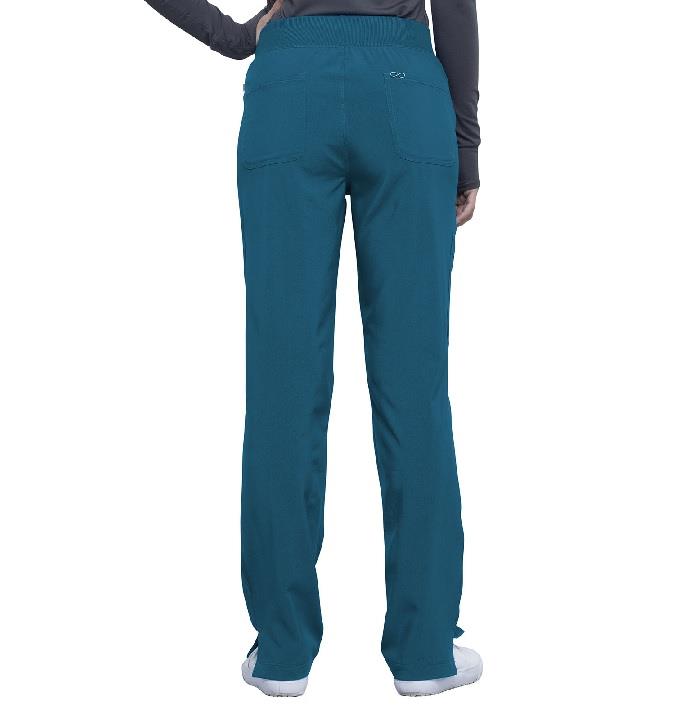 Cherokee Infinity Mid Rise Tapered Leg Pull-On Pant