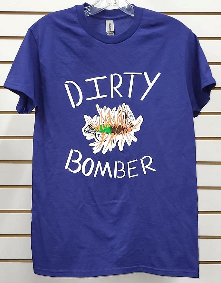 Mens Short Sleeve Dirty Bomber Tee
