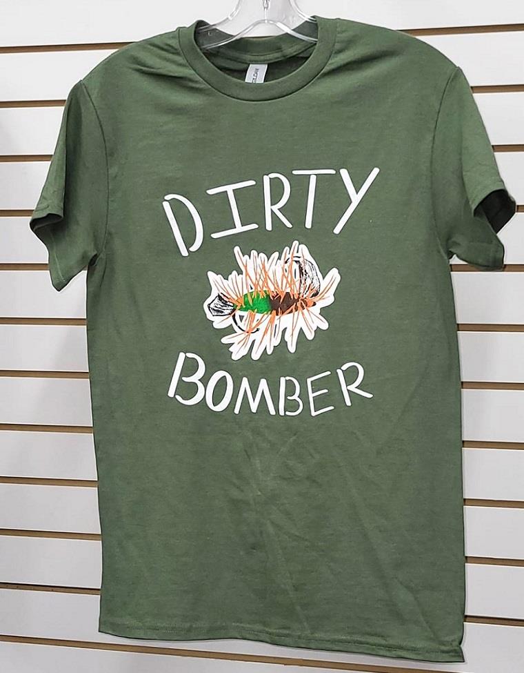 Mens Short Sleeve Dirty Bomber Tee