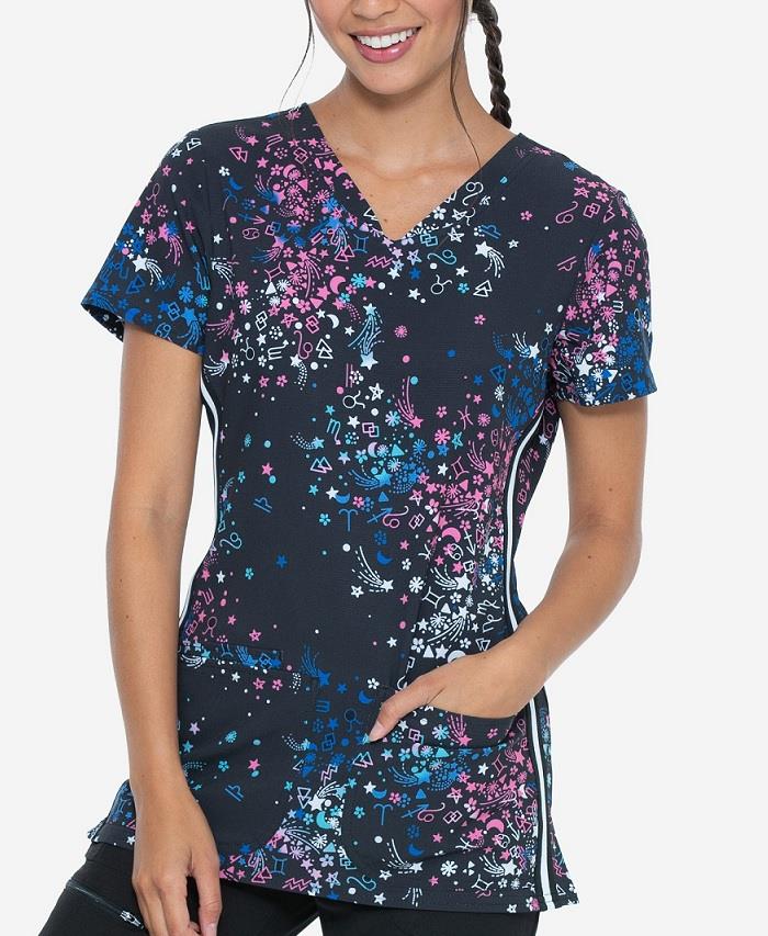 Heart & Soul V-Neck Scrub Top - Womens