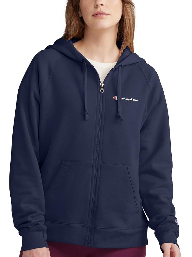 Powerblend Fleece Full Zip Hoodie - Womens