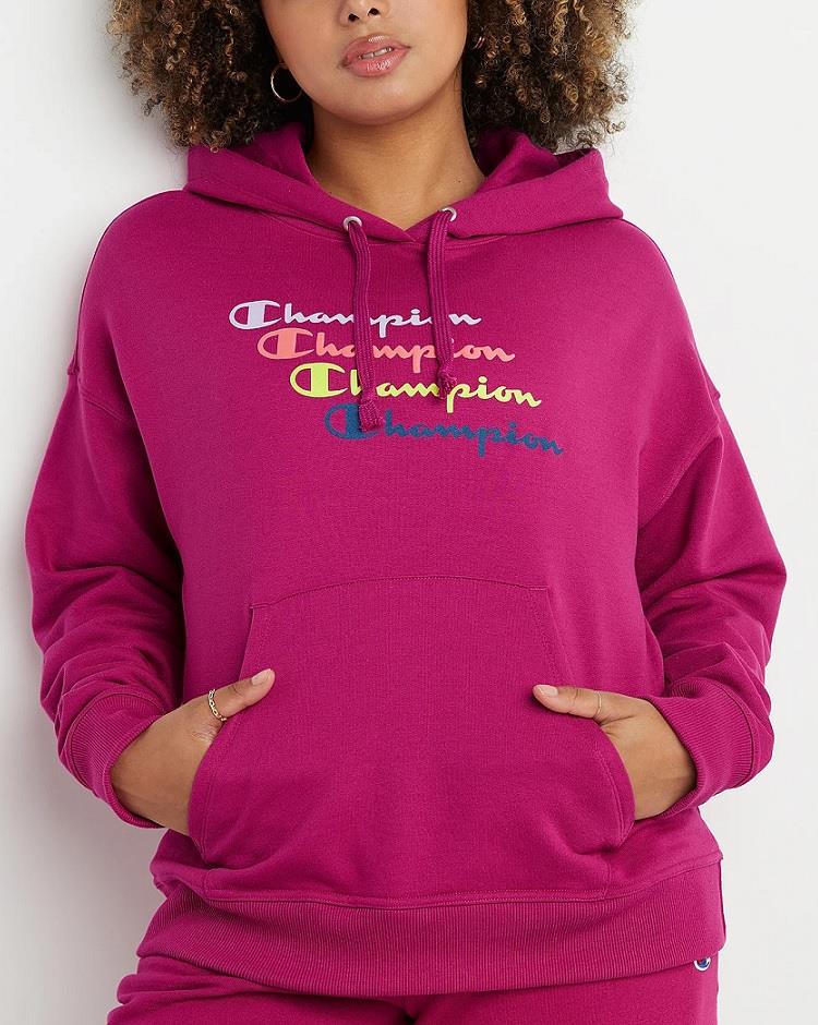 Champion Relaxed Powerblend Hoodie - Womens
