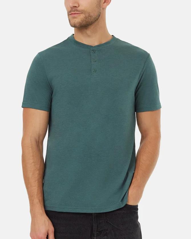 Ten Tree Treeblend Henley T-Shirt - Mens