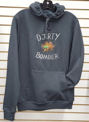 Mens Dirty Bomber Logo Hoodie