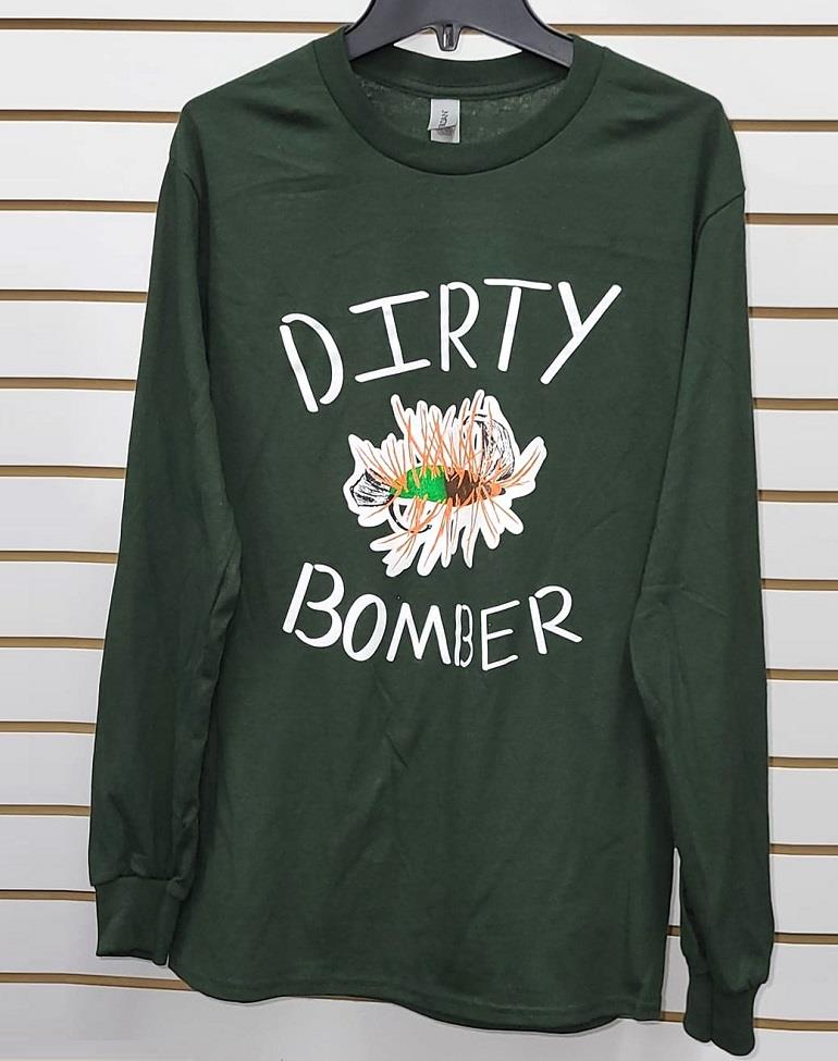 Mens Long Sleeve Dirty Bomber