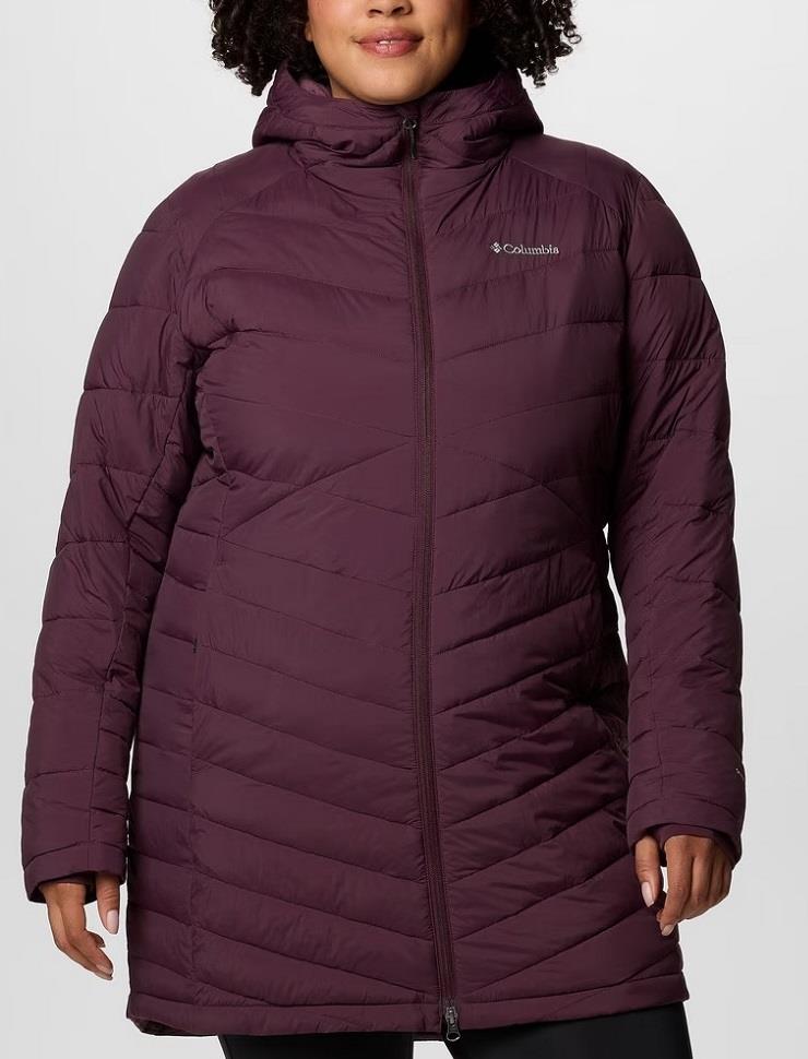 Columbia Joy Peak II Mid Hooded Jacket - Womens Plus