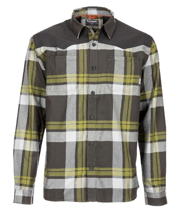 Simms Black's Ford Flannel Shirt - Mens
