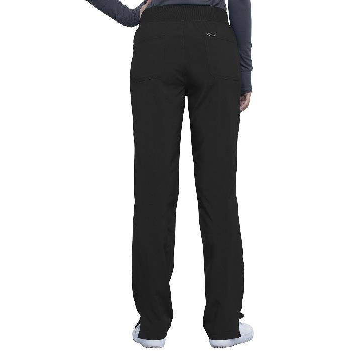 Cherokee Infinity Mid Rise Tapered Leg Pull-On Pant