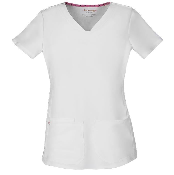 HeartSoul Break On Through Shaped V-Neck Top