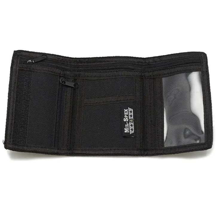 Mil-Spex Tri-Fold Zipper Wallet
