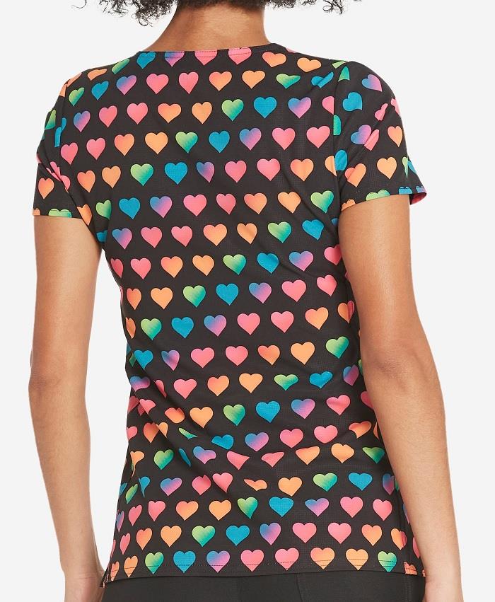 Heart & Soul V-Neck Scrub Top - Womens