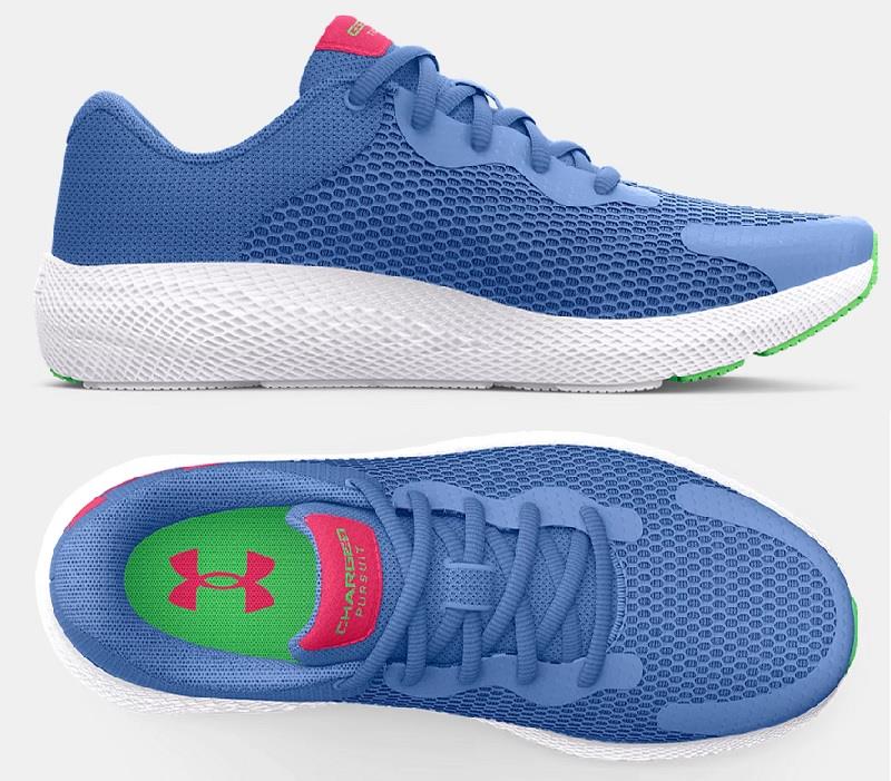 UA Charged Pursuit 2 Big Logo - Girls