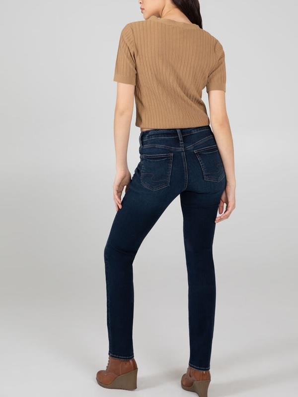 Suki Mid Rise Straight Leg Jeans - Womens