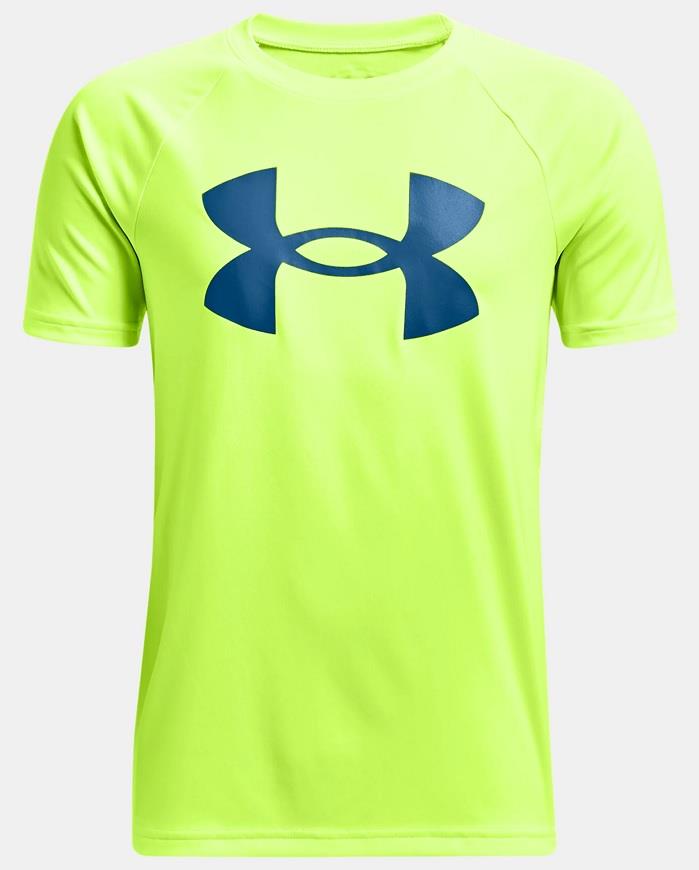 UA Tech Big Logo Short Sleeve - Boys