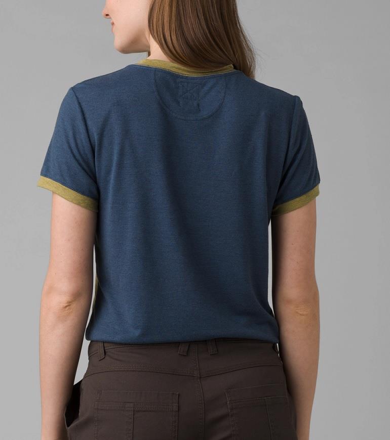 Prana Cozy Up Ringer Tee - Womens
