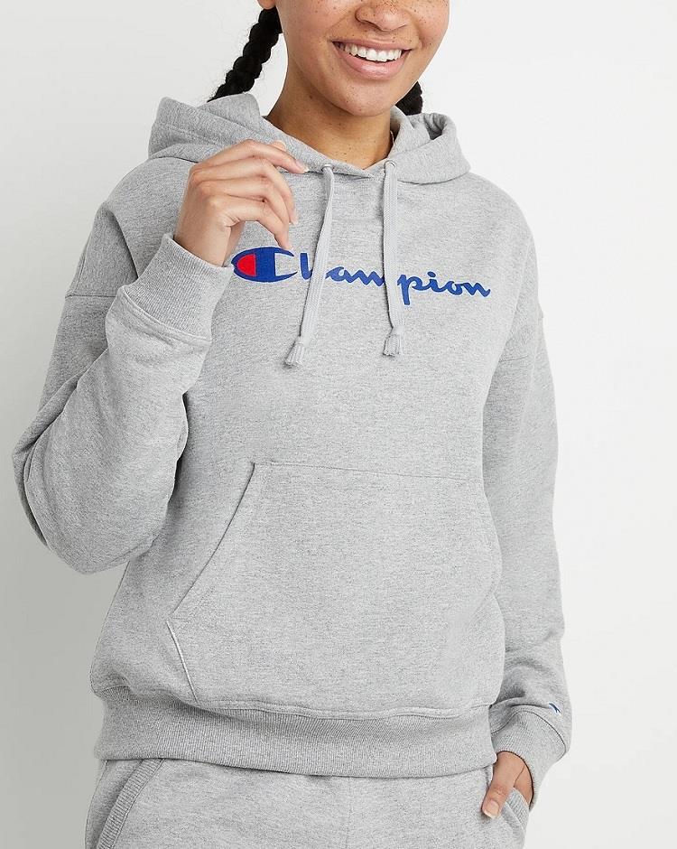 Champion Relaxed Powerblend Hoodie - Womens