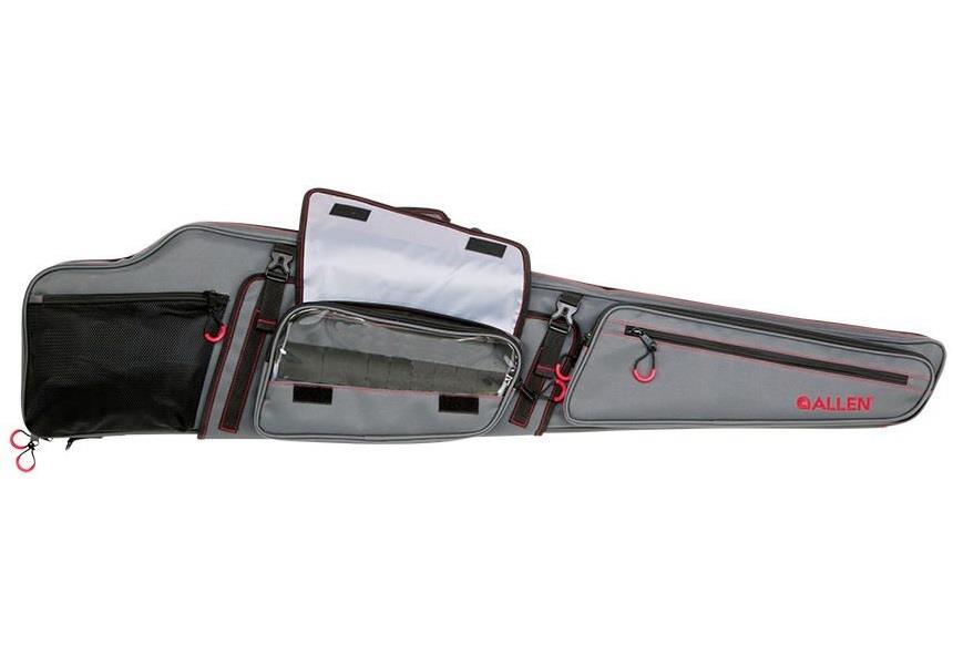 Allen 48" Dakota Gear Fit Rifle Case, Gray/Red