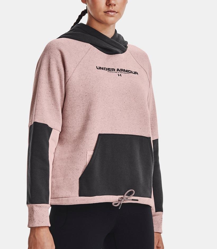 UA Rival + Fleece Hoodie - Womens