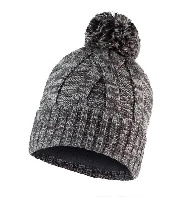 Buff Knitted & Polar Blein Beanie - Kids