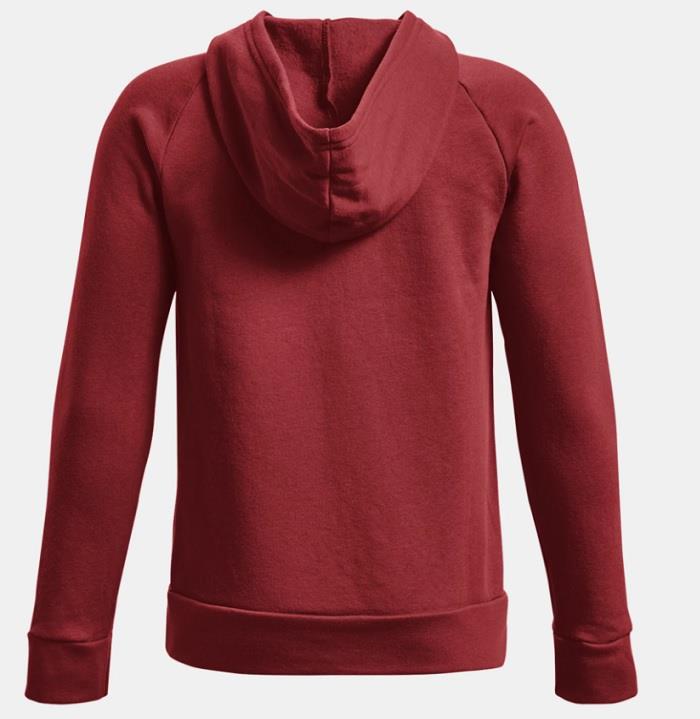 UA Rival Fleece Full Zip Hoodie - Boys