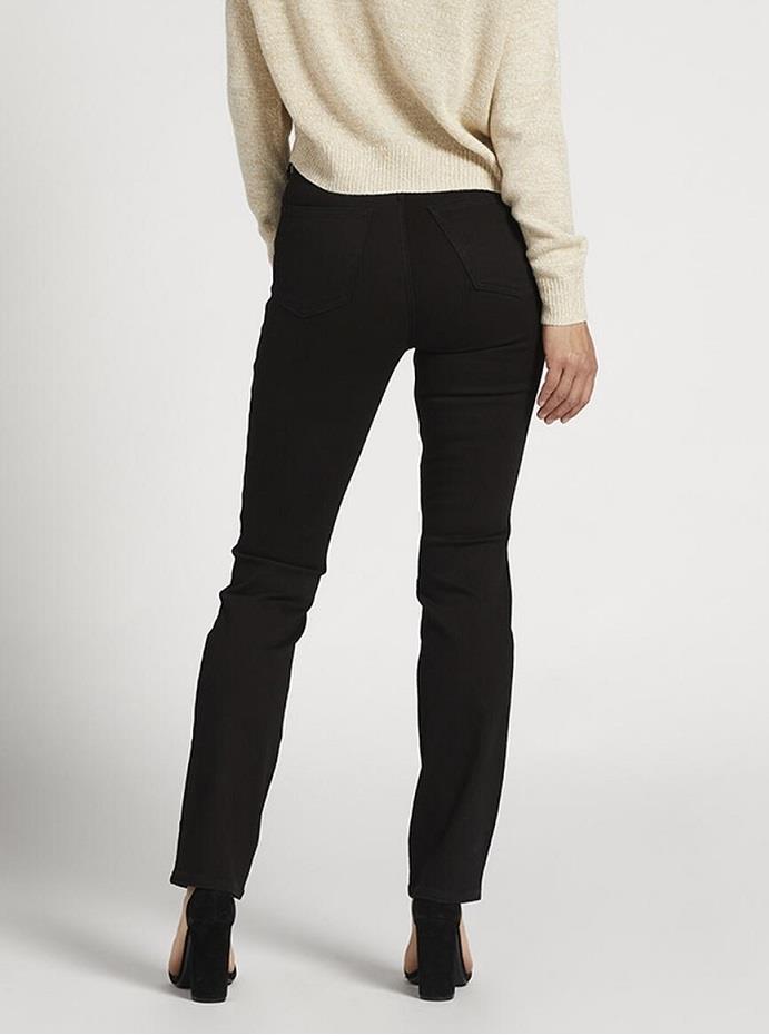 Silver Infinite Fit High Rise Straight Leg Jeans - Womens