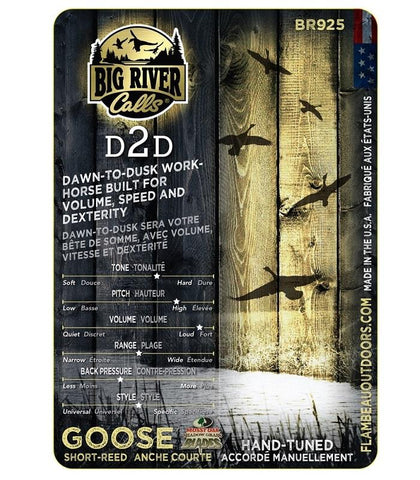 Big River D2D Goose Call