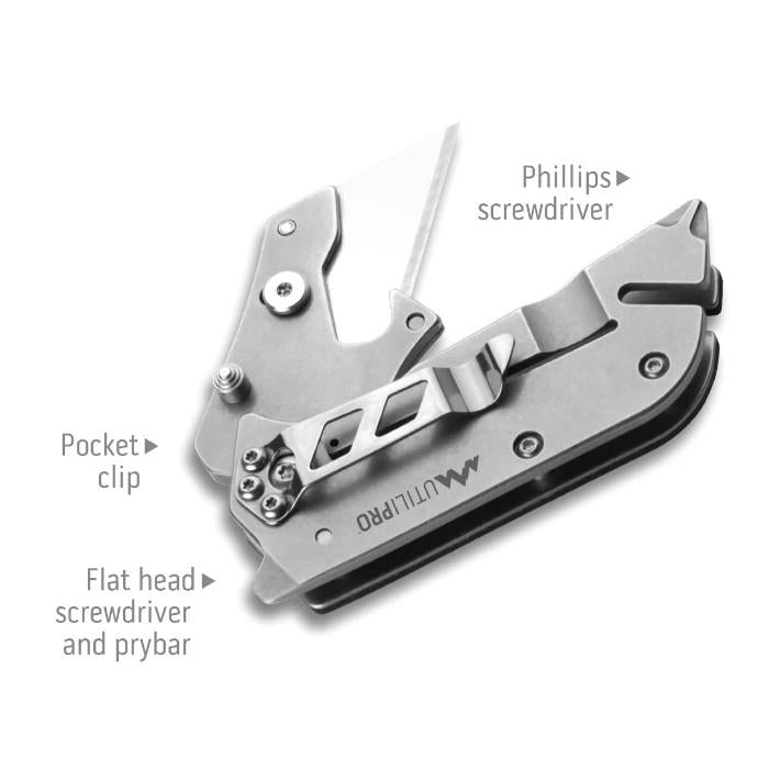 UtiliPro Folding Utility Knife & Multi Tool