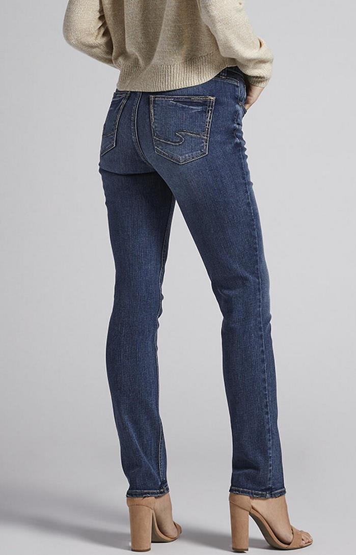Avery High Rise Straight Leg Jeans - Womens