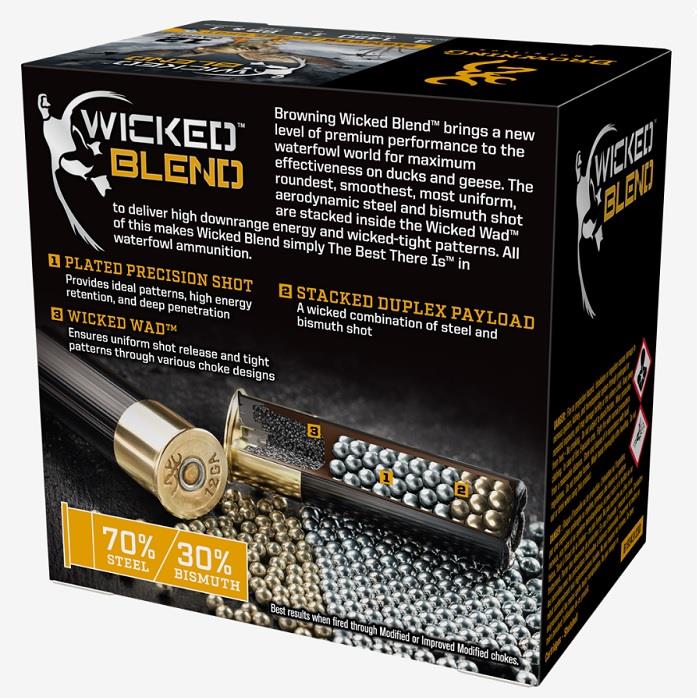 Browning 12GA Wicked Blend, 3"