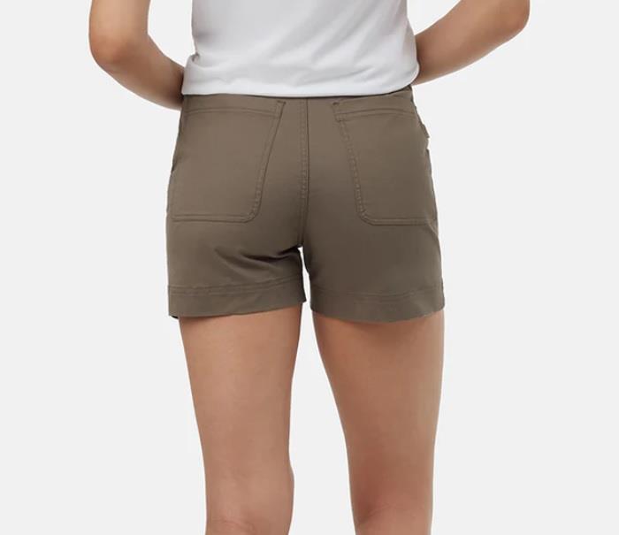 Ten Tree Twill High Waist Short - Womens
