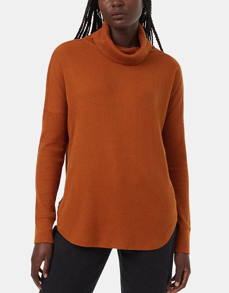TreeWaffle Turtleneck Longsleeve - Womens