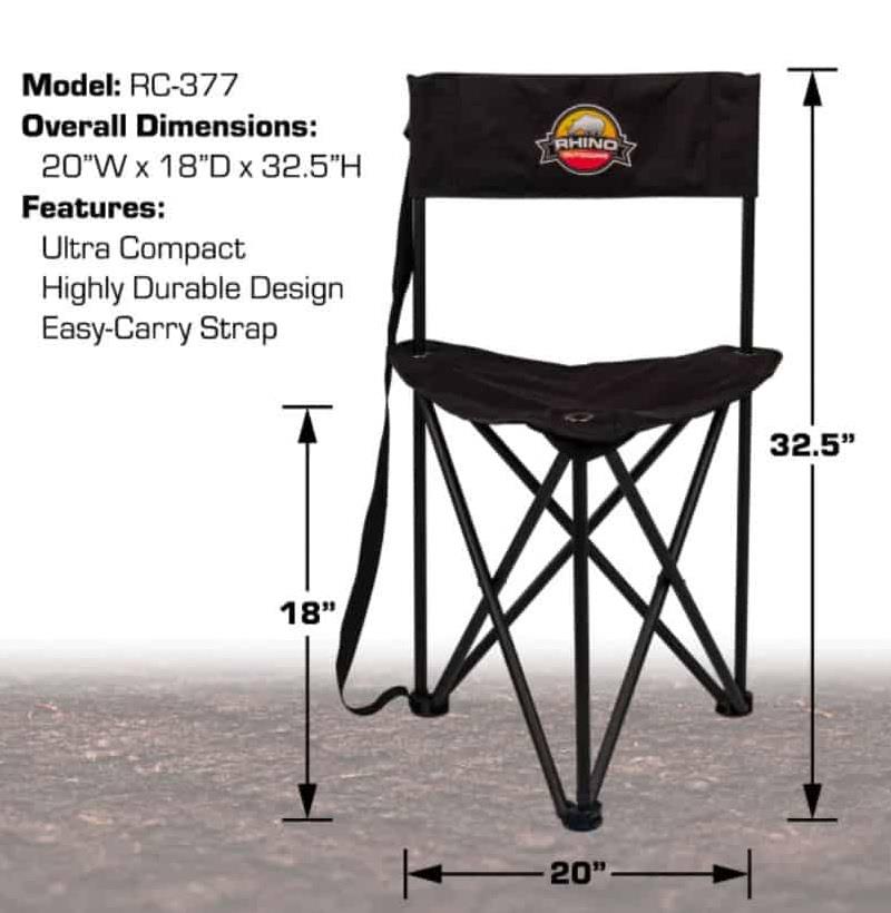 Folding Tripod Hunting Chair