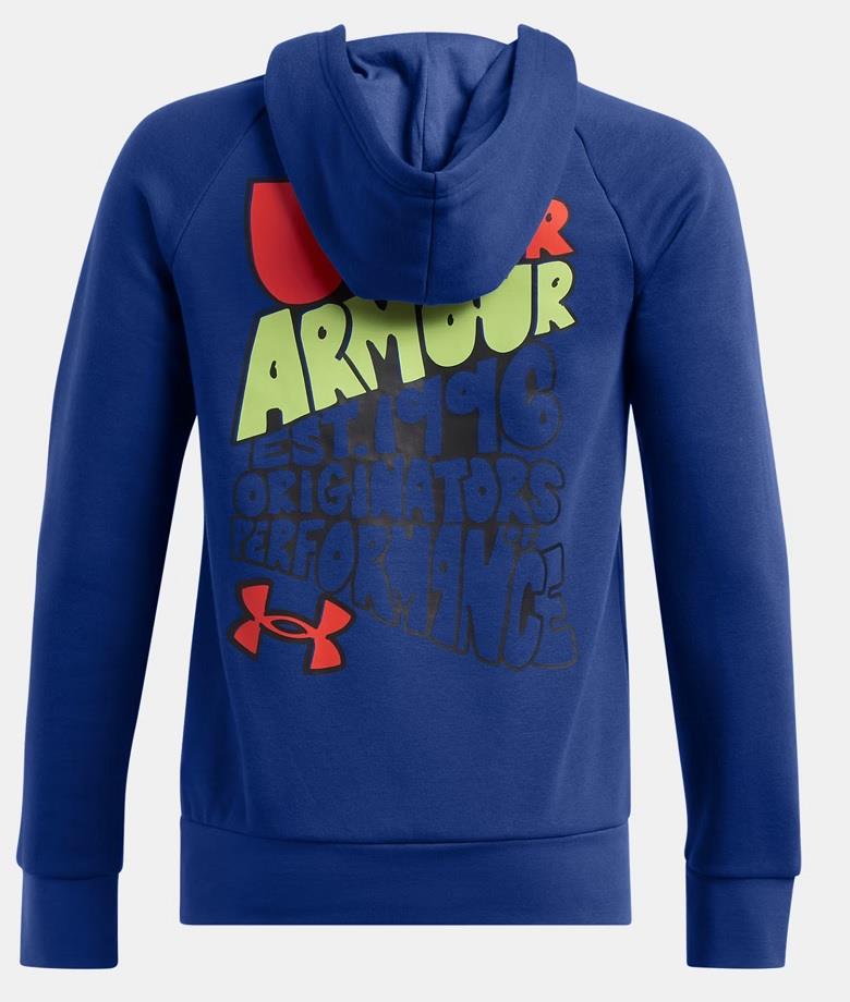 UA Rival Fleece Sketch Pack Hoodie - Boys