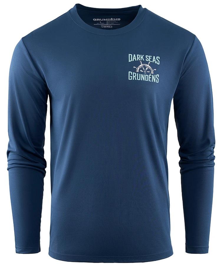 Dark Seas X Great Depths Long Sleeve Tech Tee - Mens