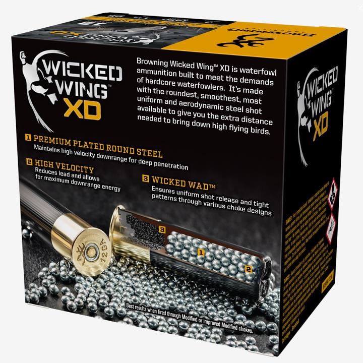 Browning 12GA Wicked Wing XD, 3"