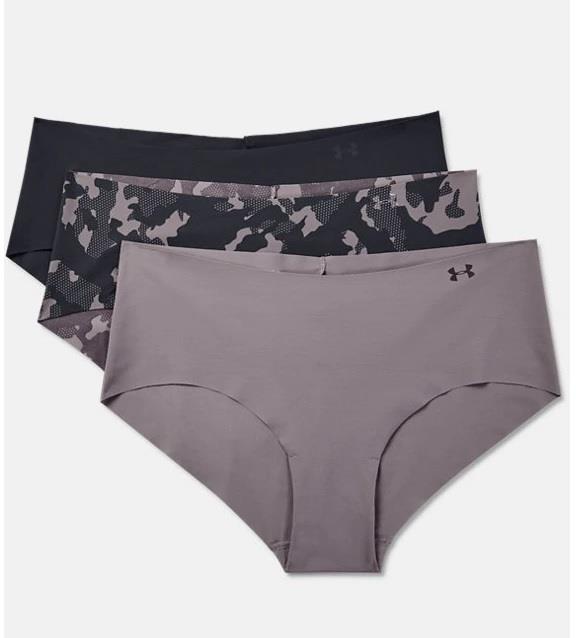 UA Pure Stetch Hipster 3-pk Printed