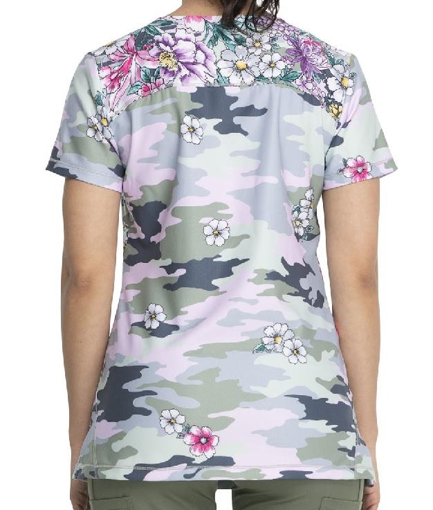 Dickies Womens V-Neck Scrub Top