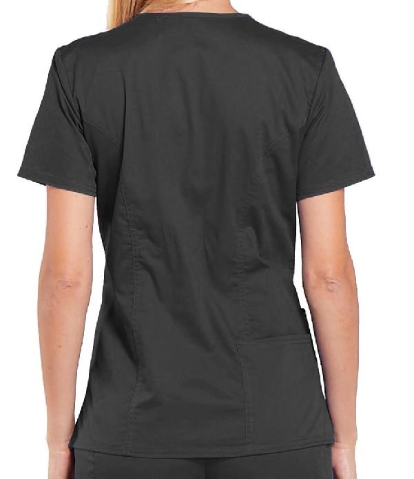 Cherokee WW Core Stretch V-Neck Top - Womens