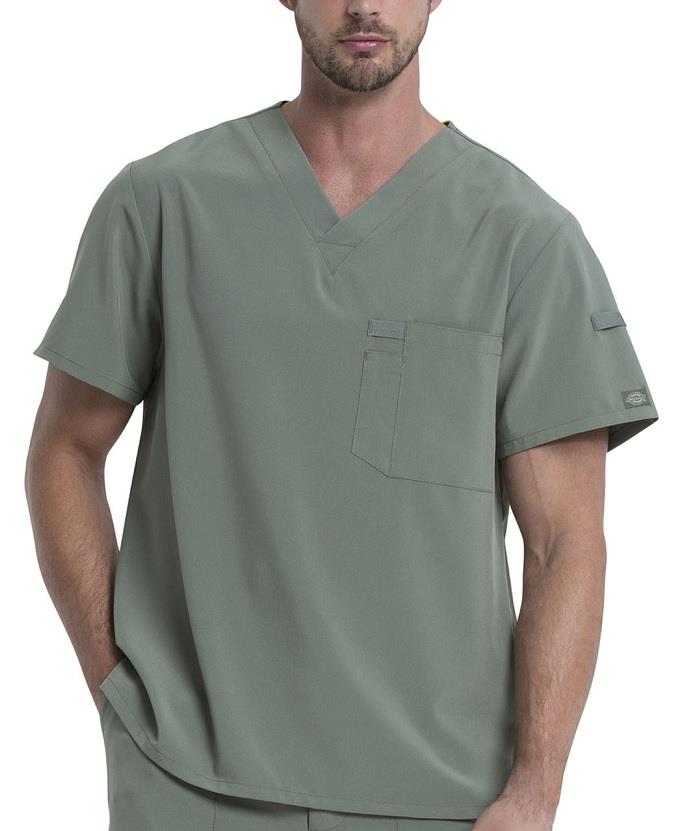 Dickies V-Neck Scrub Top - Mens