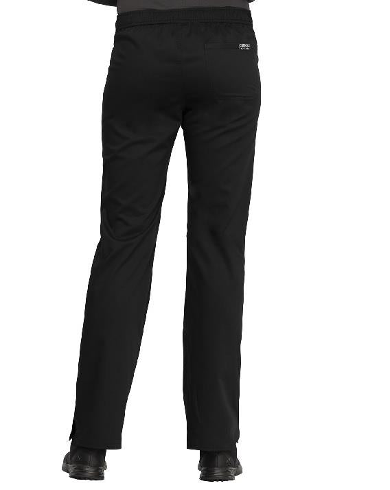 Cherokee WW Revolution Mid Rise Straight Leg Drawstring Pant - Womens