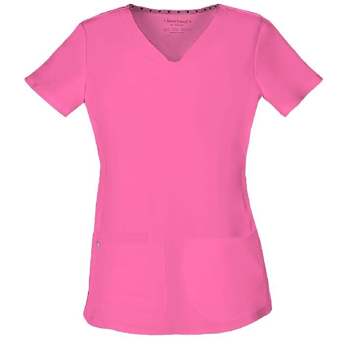 HeartSoul Break On Through Shaped V-Neck Top
