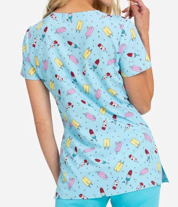 HeartSoul Popsicle Party V-Neck Top - Womens