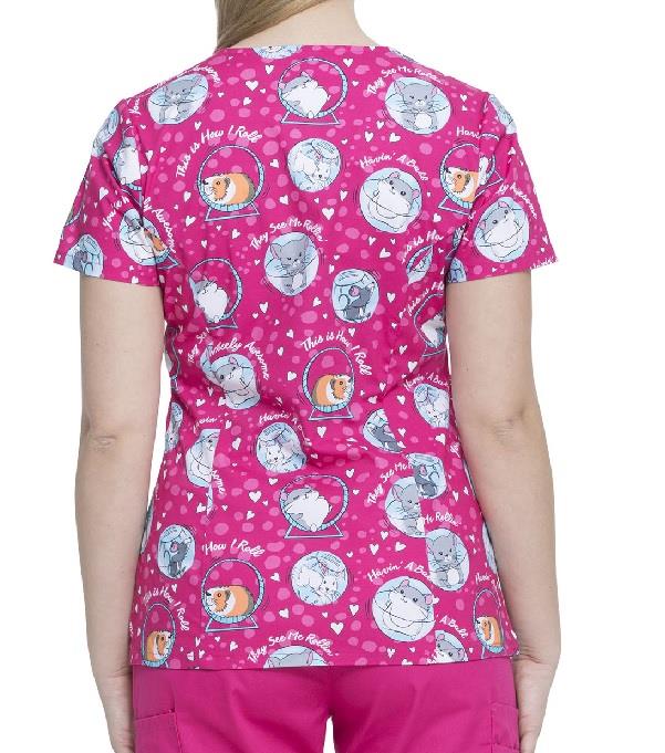 Dickies V-Neck Top - Womens