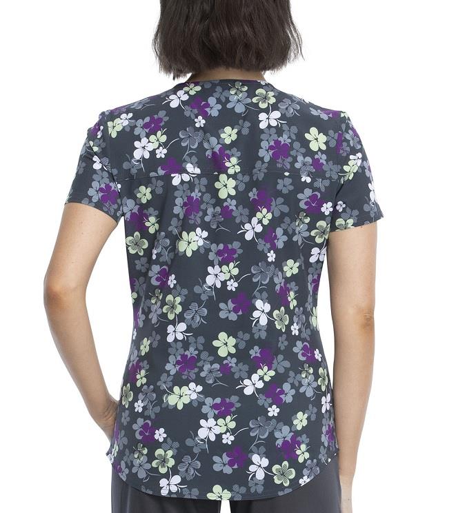 Cherokee Prints V-Neck Top - Womens