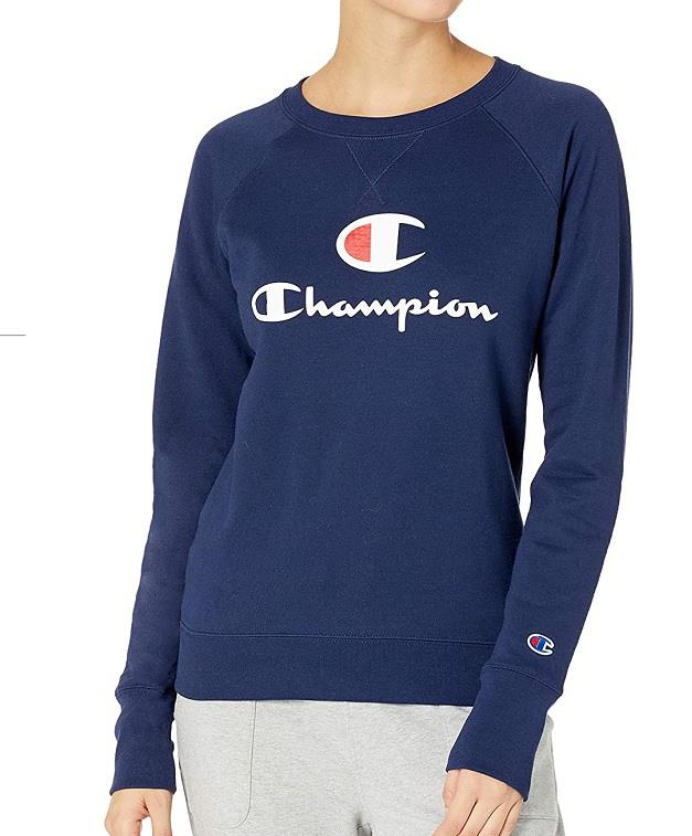 Powerblend Fleece Crew, Logo