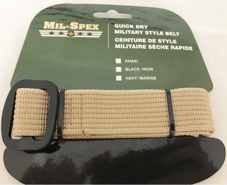Mil-Spex Quick Dry Web Belt - Mens